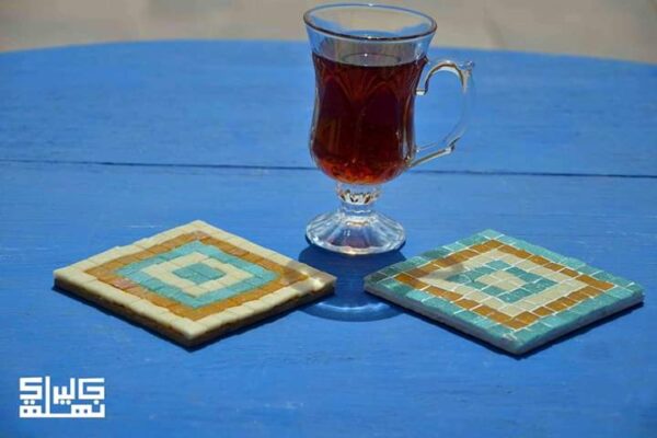 Set of Mosaic Coasters 02