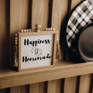 Happiness Beaded Frame