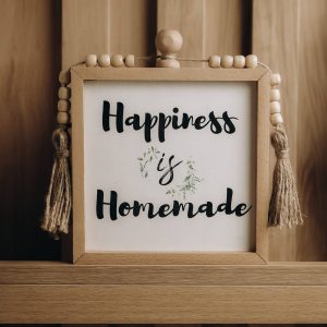 Happiness Beaded Frame