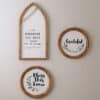 Remember Boho Wood Decor