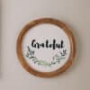 Grateful Boho Wood Circle