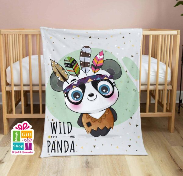 Wild Panda Blanket