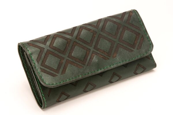 green wallet