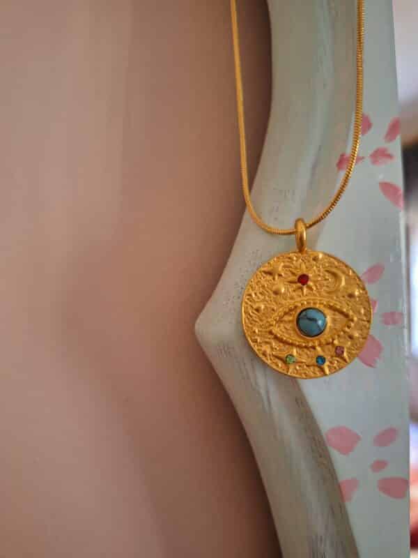 Gold plated necklace