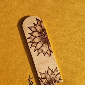 Sunflower bookmark