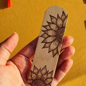 Sunflower bookmark