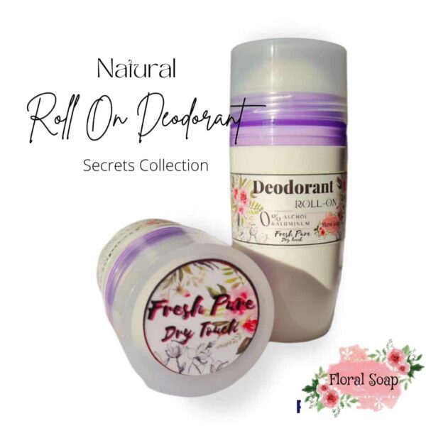 Natural Roll On Deodorant with Lavender