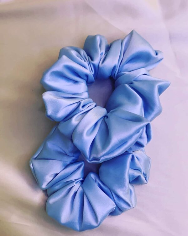 Satin scrunchies