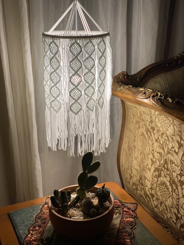 Macrame Lantern - Ceiling Light - MHL0001