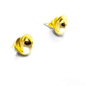 Gold plated earrings