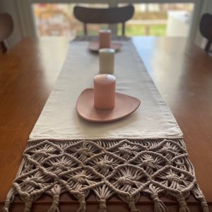 Macrame Table Runner