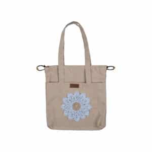 Beige Tote bag