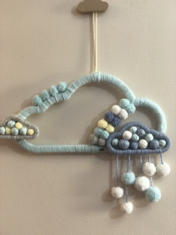 Clouds wallhanging