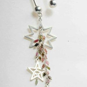 Stars key chain with personal touch