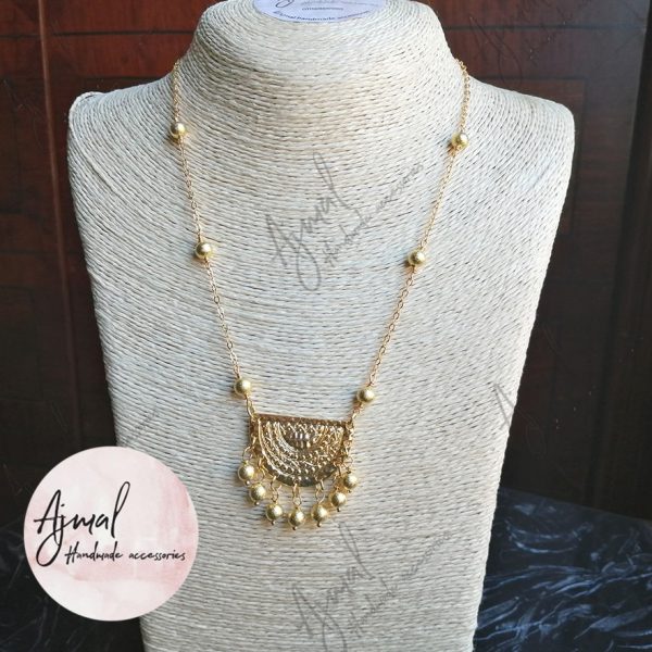 Gold plated necklace