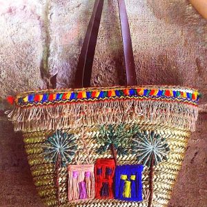 Handmade wicker bag