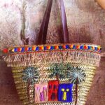 Handmade wicker bag