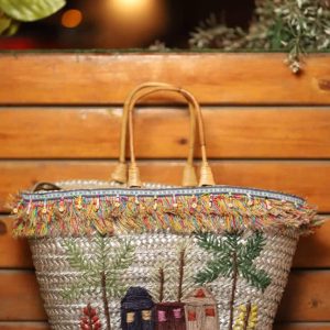 Handmade wicker bag