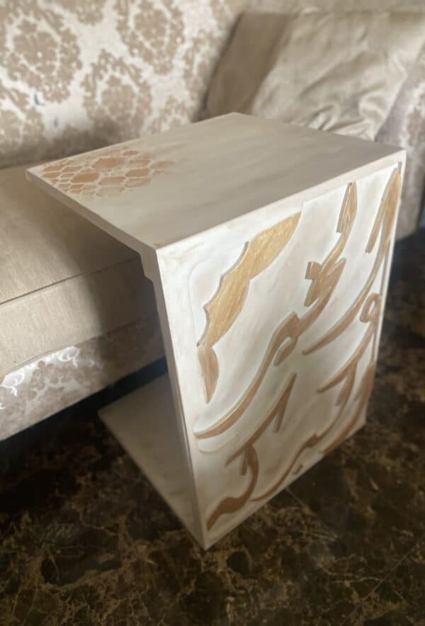 Sofa Side Table Arabic Design (Big Size)