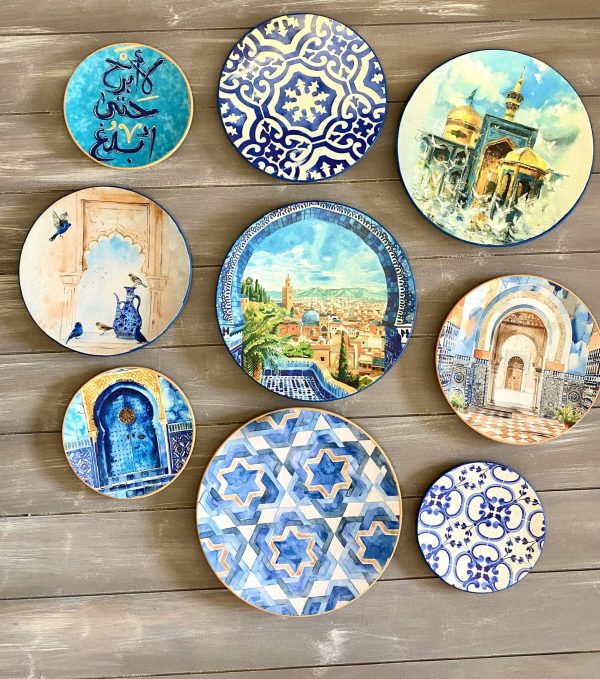 Moroccan Spirit Wall Plates Collection