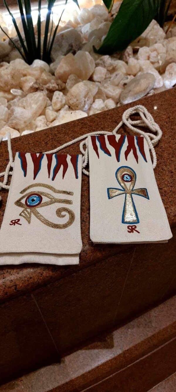 Authentic Hand Painted Cross Bags