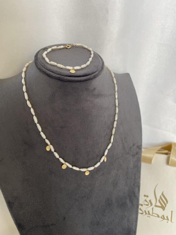 Coins Pearl Necklace