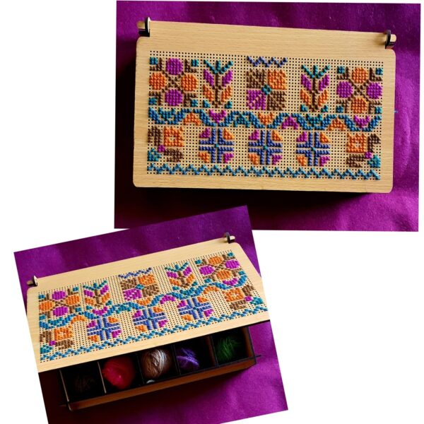 Multi purpose wooden box