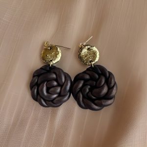 earrings, handmade, polymer clay