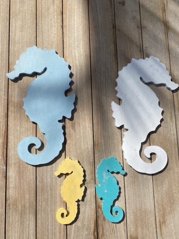 Sea Horse Wall Decor Teal