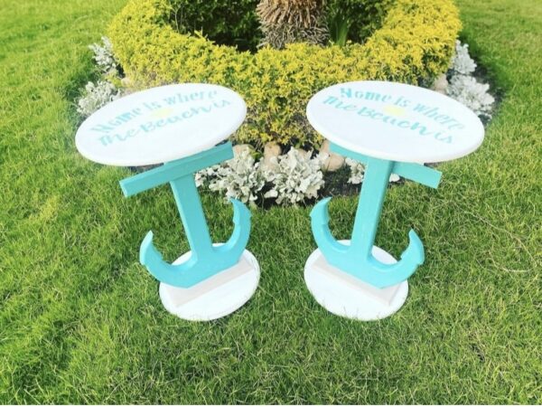 Set of Anchor Side Tables