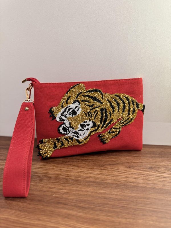 Red tiger pouch