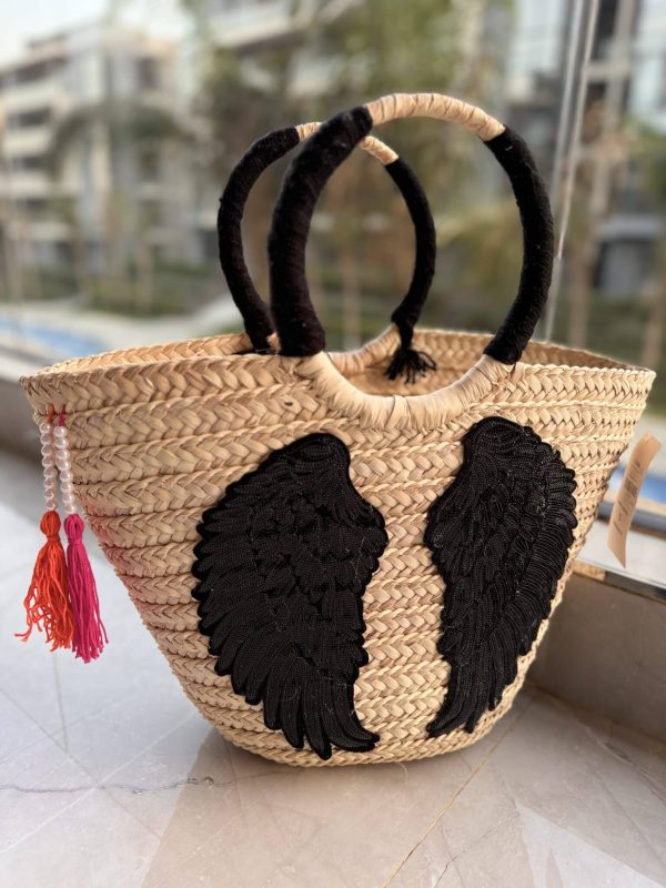 Black wings bag