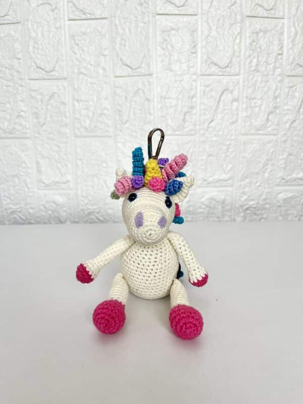 Sparkle The Unicorn keychain