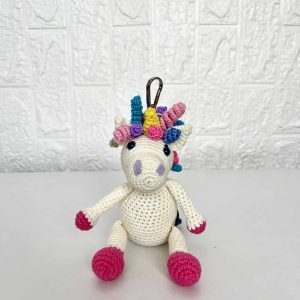 Sparkle The Unicorn keychain