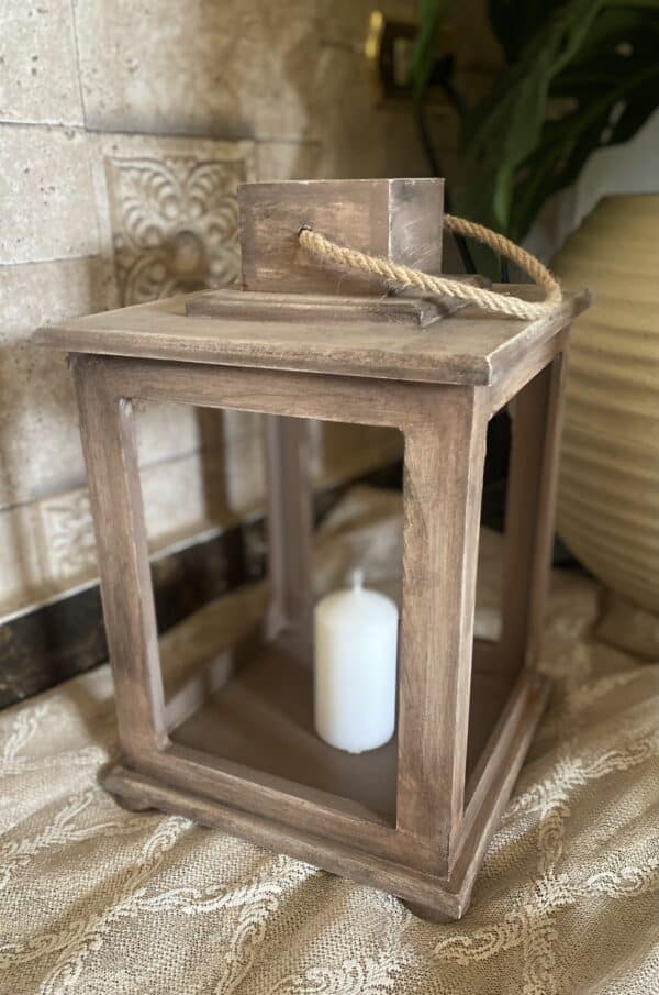 Rustic Lantern Mocca