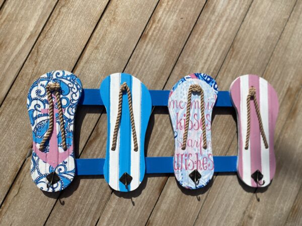 Blue x Pink Flip Flop Hanger