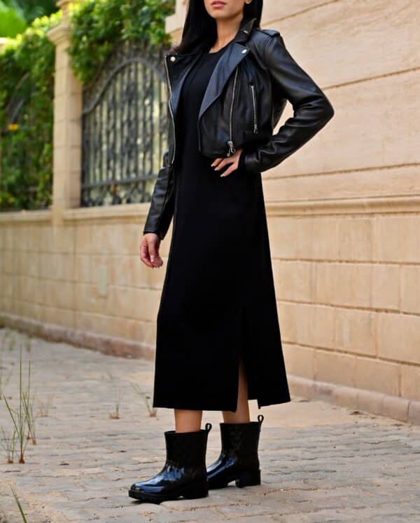 Black Rib dress