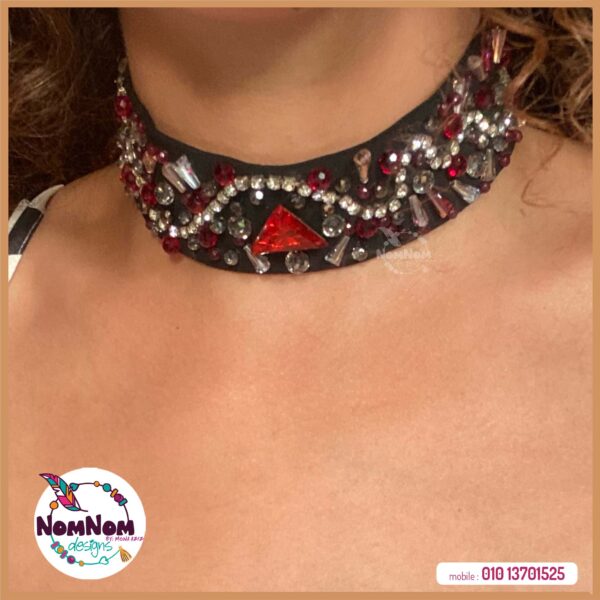 Handmade Trendy Crystal Choker