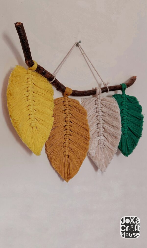 Tree leaves Macrame wall hanging - Color 3