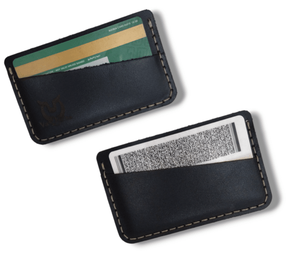 black card holder