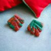 earrings, polymer clay, handmade