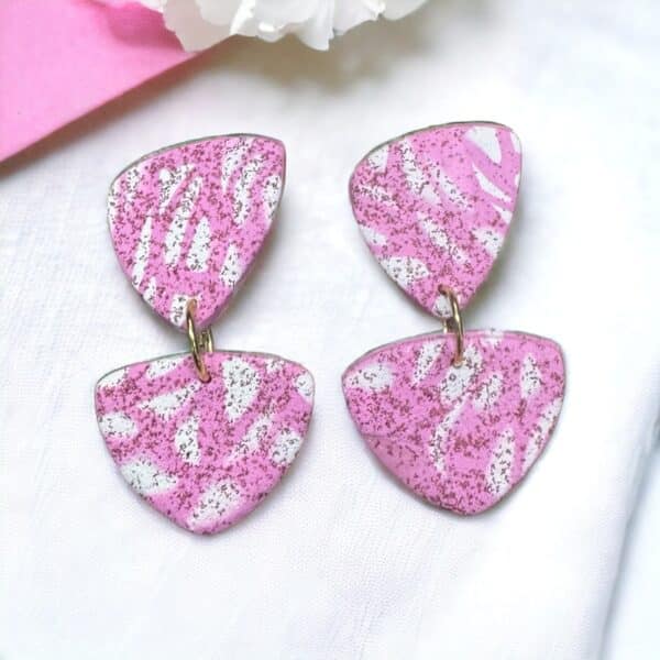 earrings, polymer clay