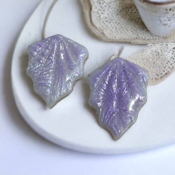 earrings, handmade, polymer clay