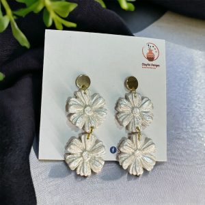 earrings, polymer clay, handmade