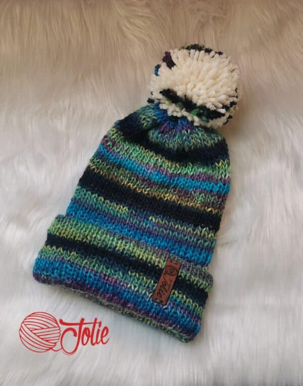 Electro Vibrant Wool Beanie