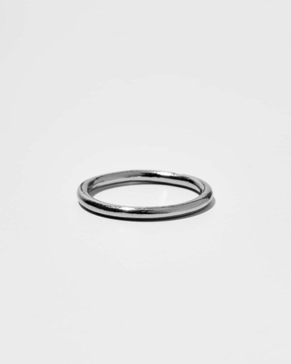 Plain Platinum Stacking Rings SZR255.1