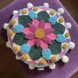 flower cushion