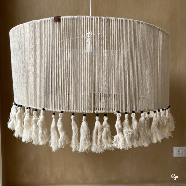 Round string chandelier 01 scaled