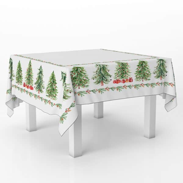 Table Cover The vintage Christmas Tree 140*140