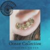 ocean earrings small